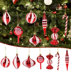 14-Piece Christmas Ball Ornaments Set