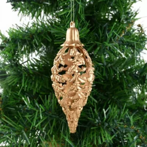 Elegant Gold Star Christmas Ornaments